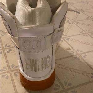 Retro Patrick Ewing basketball hightops